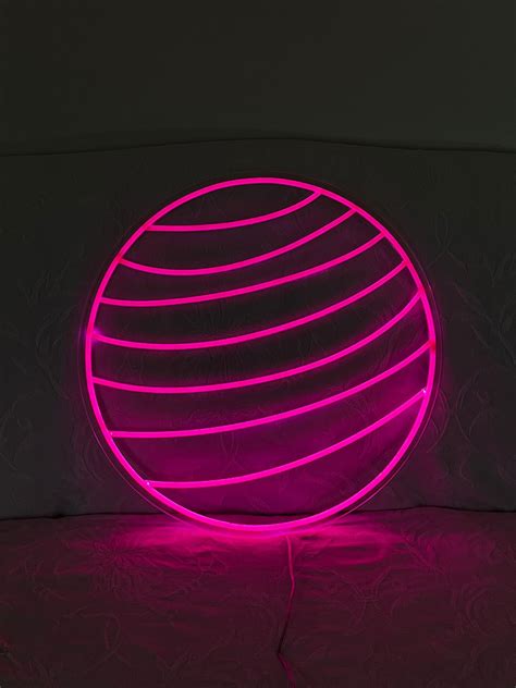 Planet LED Neon Sign Etsy