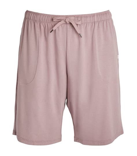 Mens Derek Rose Purple Stretch Modal Basel Lounge Shorts Harrods Us