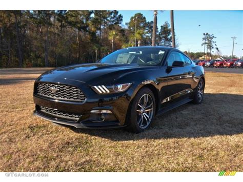 2015 Black Ford Mustang Ecoboost Premium Coupe 99487637 Car Color Galleries