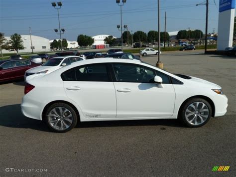 Taffeta White 2012 Honda Civic Si Sedan Exterior Photo 54157650