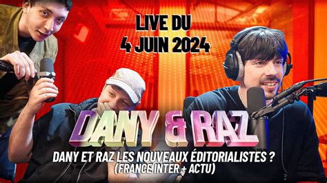 Dany Et Raz Les Nouveaux Ditorialistes France Inter Actu