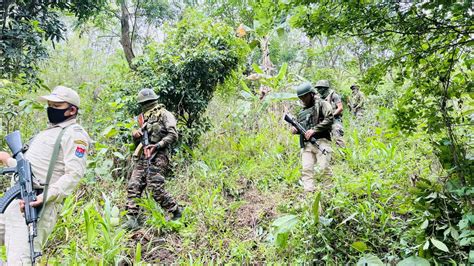 Huge Cache Of Arms Ammunition Recovered By Security Forces In Manipur