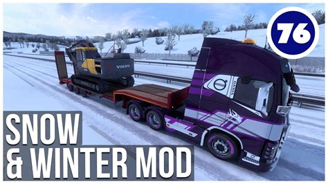 Ets How To Install Snow Winter Mod Euro Truck Simulator Career