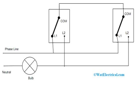 two way switch wiring diagrams - Wiring Diagram