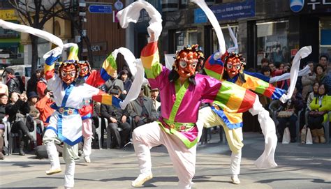 Traditional Korean Mask Dance Almost Sure To Be Unesco S Intangible