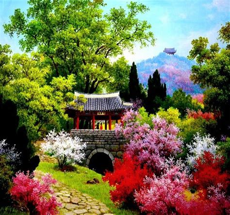 A 90 pieces jigsaw puzzle from Jigidi | Beautiful paintings, Landscape paintings, Art pages