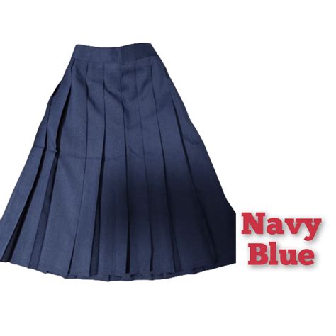 UNIFORM SKIRT// PLAIN // NAVY BLUE// SCHOOL NEEDS | Lazada PH