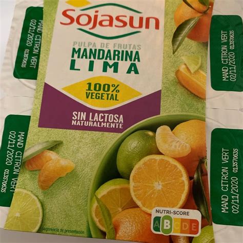 Sojasun Yogur Mandarina Y Lima Review Abillion