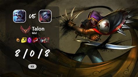 Talon Mid Vs Tristana KR GrandMaster Patch 13 13 YouTube