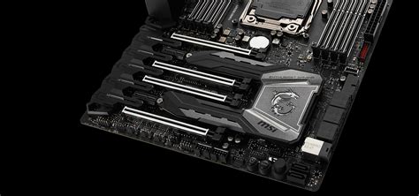 For High End Gaming PC Build MSI X299 GAMING M7 ACK Motherboard MSI