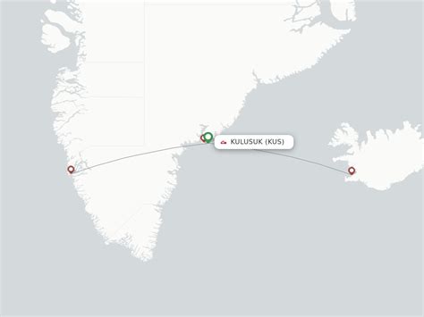 Direct Non Stop Flights From Kulusuk To Kangerlussuaq Schedules