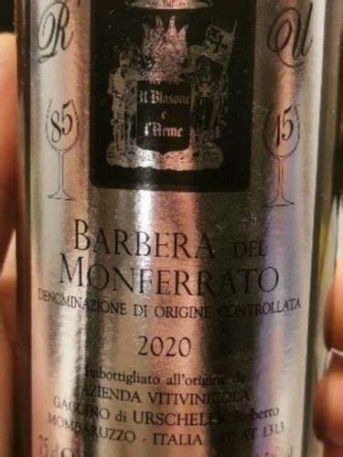 Roberto Urscheler Barbera Del Monferrato Vivino Us