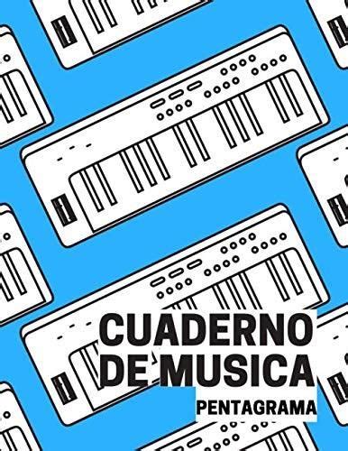 Cuaderno de musica pentagrama 12 pentagramas por página Ideal para