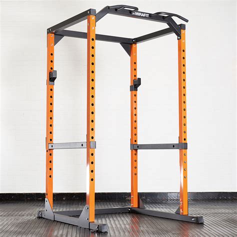 Mirafit M Half Power Rack Weight Disc Plate Storage System Upgrade