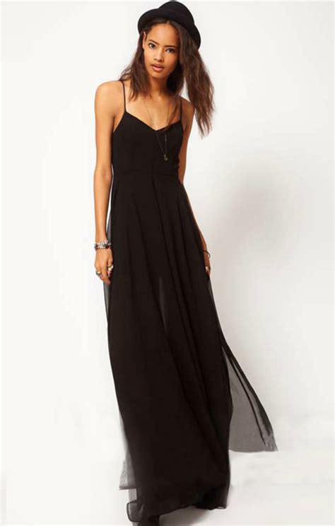 Spaghetti Strap Maxi Racerback Dress Juicy Wardrobe