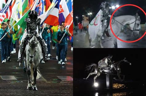 Maltrato animal Así lucía el caballo blanco que montaba el jinete que