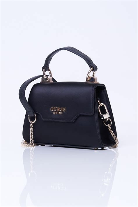 Torebka Czarna Velina Mini Guess Butik Online Maicon