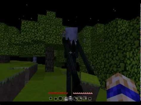 Slender Man In Minecraft Youtube