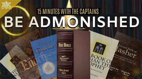 Iuic 15 Minutes With The Captains Be Admonished Youtube