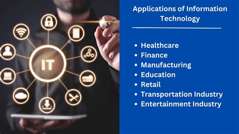 Top 7 Applications Of Information Technology In Various Fields