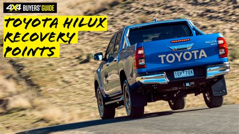 Toyota Hilux Recovery Points Guide