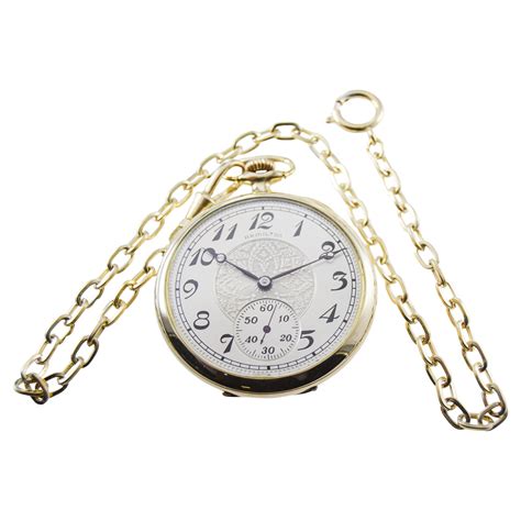 Wartime Era Hamilton Railroad Grade US Military Steel Pocket Watch For