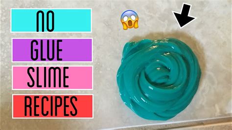 How To Make Slime Without Activator Or Wood Glue Mazlog