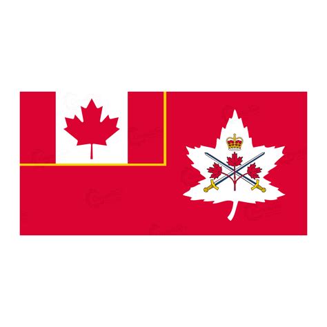 Canadian Army Flag – Canadiana Flag