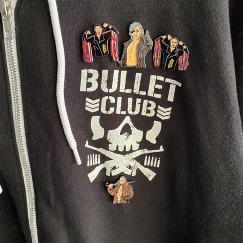 Sweaters Bullet Club Hoodie Aew Njpw Wwe Nxt Roh Pwg Tna Poshmark