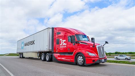 Maersk And Kodiak Partner On A First In Autonomous Trucking Inside