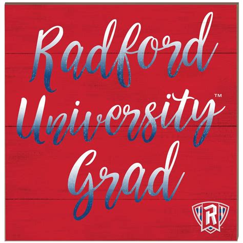 Radford Highlanders 10'' x 10'' Grad Plaque