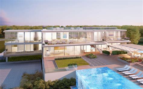 Andre Kikoski Designs Modern Glass Mansion In Hamptons Mansion Global