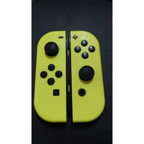 二手 任天堂 Nintendo Switch Joy Con 手把 黃黃 蝦皮購物