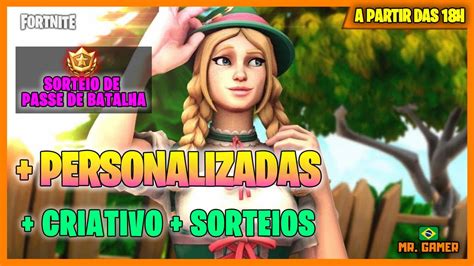 Live De Fortnite Ao Vivo Sala Personalizada Outfit Mestre Mandou