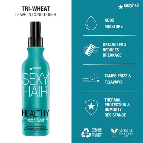 Sexy Hair Healthy Sexyhair Tri Wheat Leave In Planet Beauty