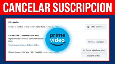 Descubre C Mo Darte De Baja En Amazon Prime De Forma Sencilla Y Sin