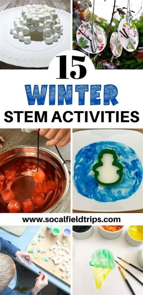 15 Winter STEM Activities - SoCal Field Trips