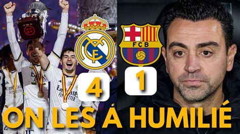 R Al Madrid Barcelone A Reste Pour La Vie On Est Sacr Champion