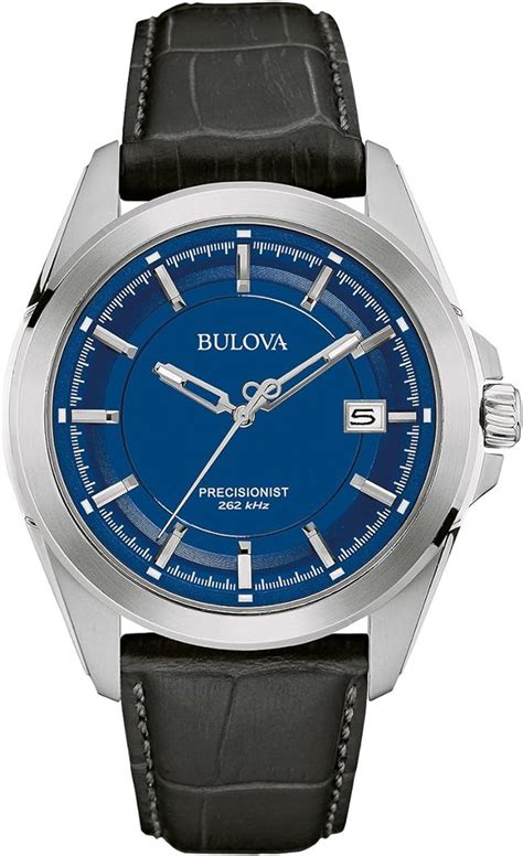 Bulova Precisionist Blue Dial 96B257: Amazon.ca: Watches