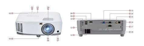 Lumens Wxga Business Projector Pg W Viewsonic Sg Viewsonic