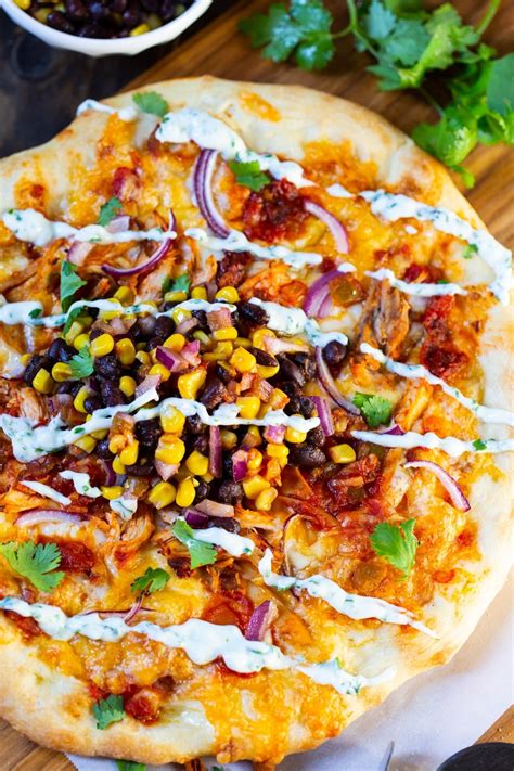 Chipotle Chicken Pizza Spicy Southern Kitchen