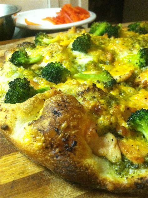 Broccoli Cheddar Chicken Pizza Broccoli Cheddar Chicken Chicken Pizza