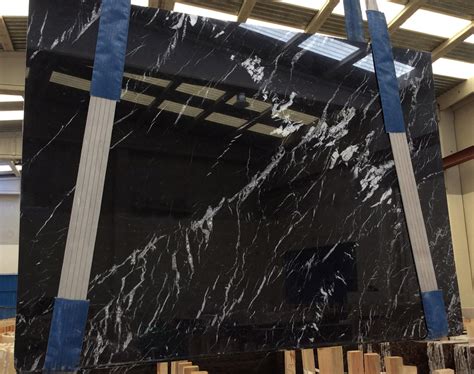 Slabs Nero Marquina Black Polished Marble Slabs | Black - Marble Slabs