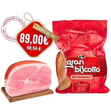 Prosciutto Cotto Gran Biscotto Met Rovagnati Outlet