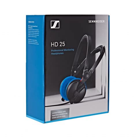 Sennheiser Hd Headphones Limited Edition Blue At Gear Music