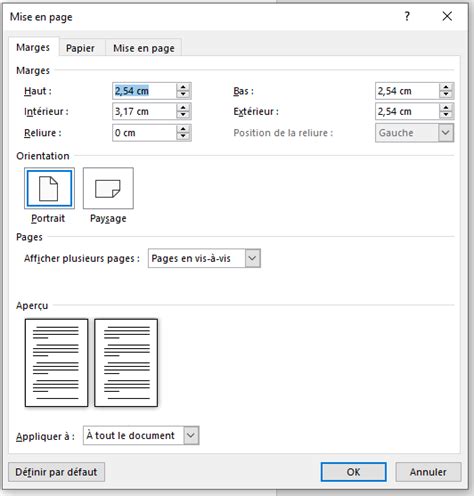 Comment Modifier Ou D Finir Les Marges De Page Avec Word A I R