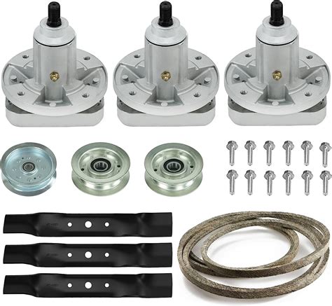 Amazon Dibanyou Deck Rebuild Kit With Blade Belt Idler Spindle