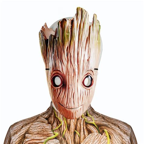 Groot Cosplay Kids Groot Costume Jumpsuit - CosSuits