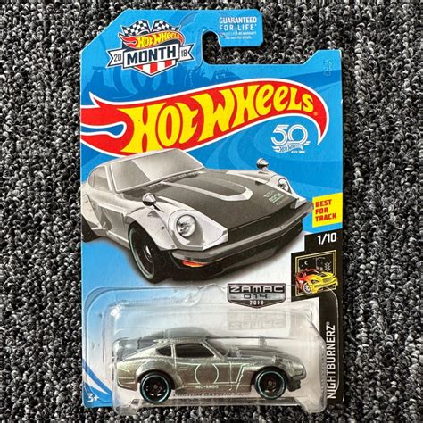 HOT WHEELS Custom Datsun 240Z ZAMAC Shopee Malaysia