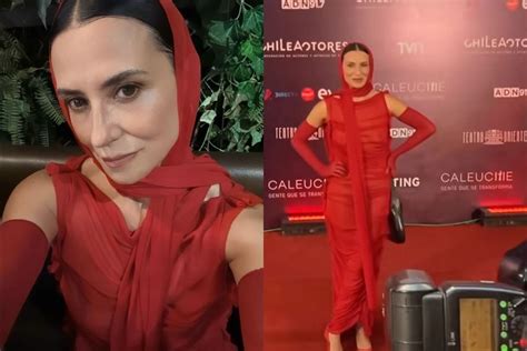 Impactante Francisca Gavil N Deslumbra En Los Premios Caleuche Con Un